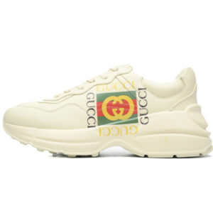 Gucci Premium 1:1 Replica  Rhyton Double G Logo Printed Daddy Shoes