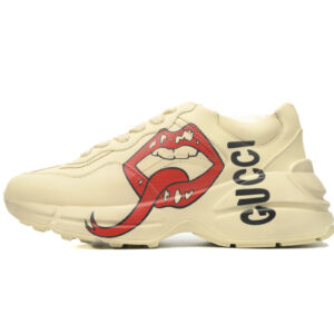 Gucci Premium 1:1 Replica Rhyton Lip Print Daddy Shoes